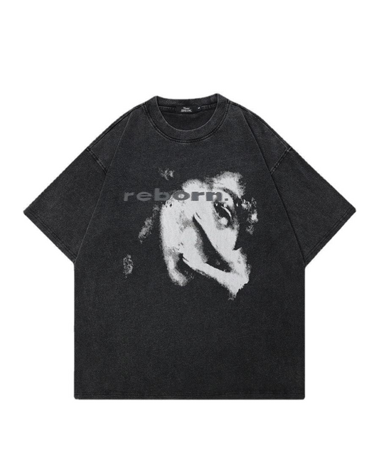 REBORN GRAPHIC OVERSIZED TEE