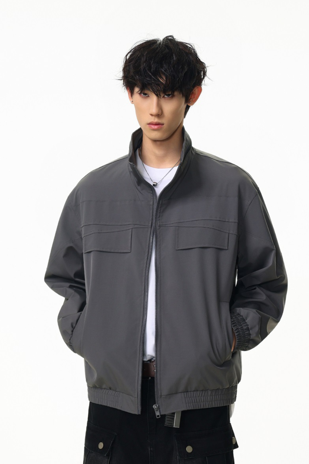Soft Structure Zip Jacket