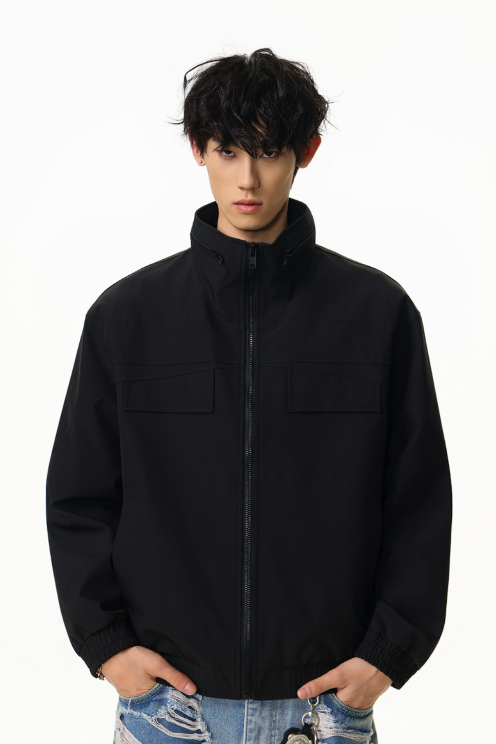 Soft Structure Zip Jacket