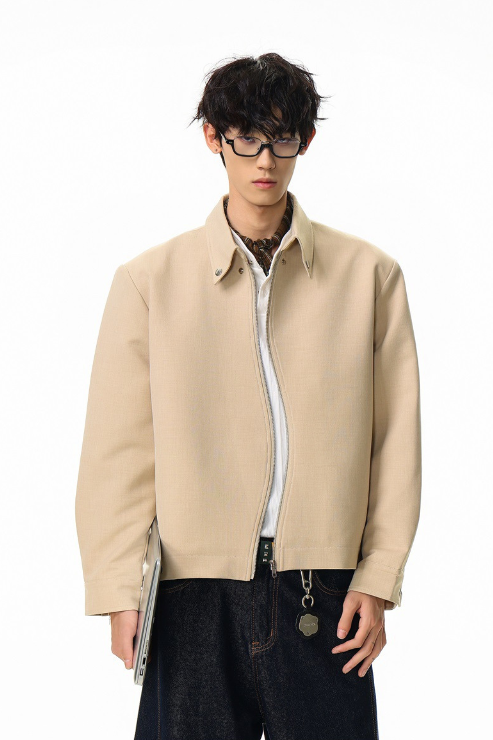 Asymmetric Zip Jacket