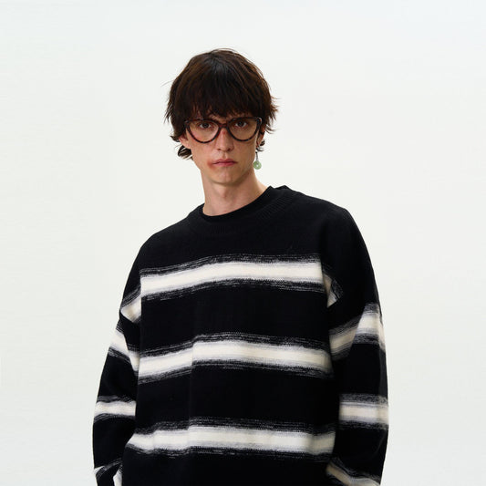 MARAIS STRIPE SWEATER - Revivo Avenue