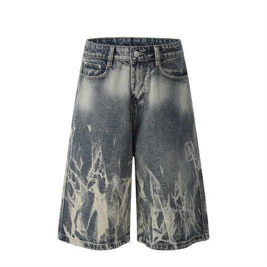 BLAZE DISTRESSED JORTS