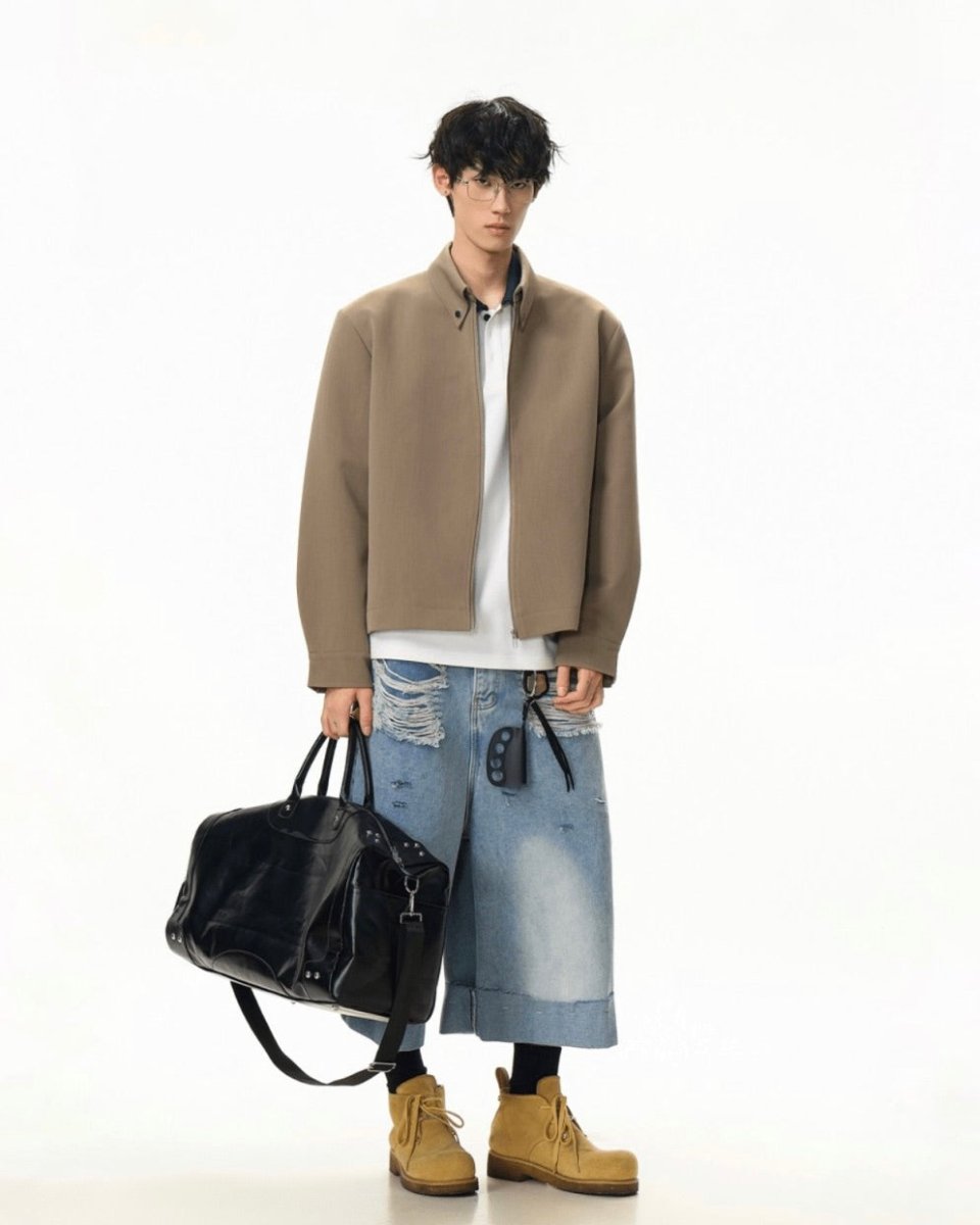 Asymmetric Jacket - Revivo Avenue