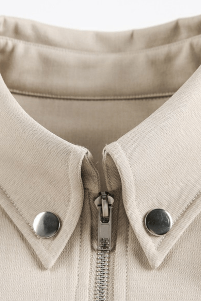 Asymmetric Zip Jacket - Revivo Avenue