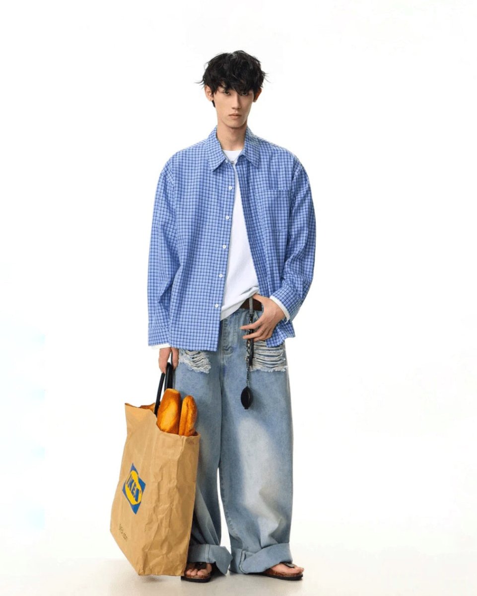 Checkered Shirt - Revivo Avenue