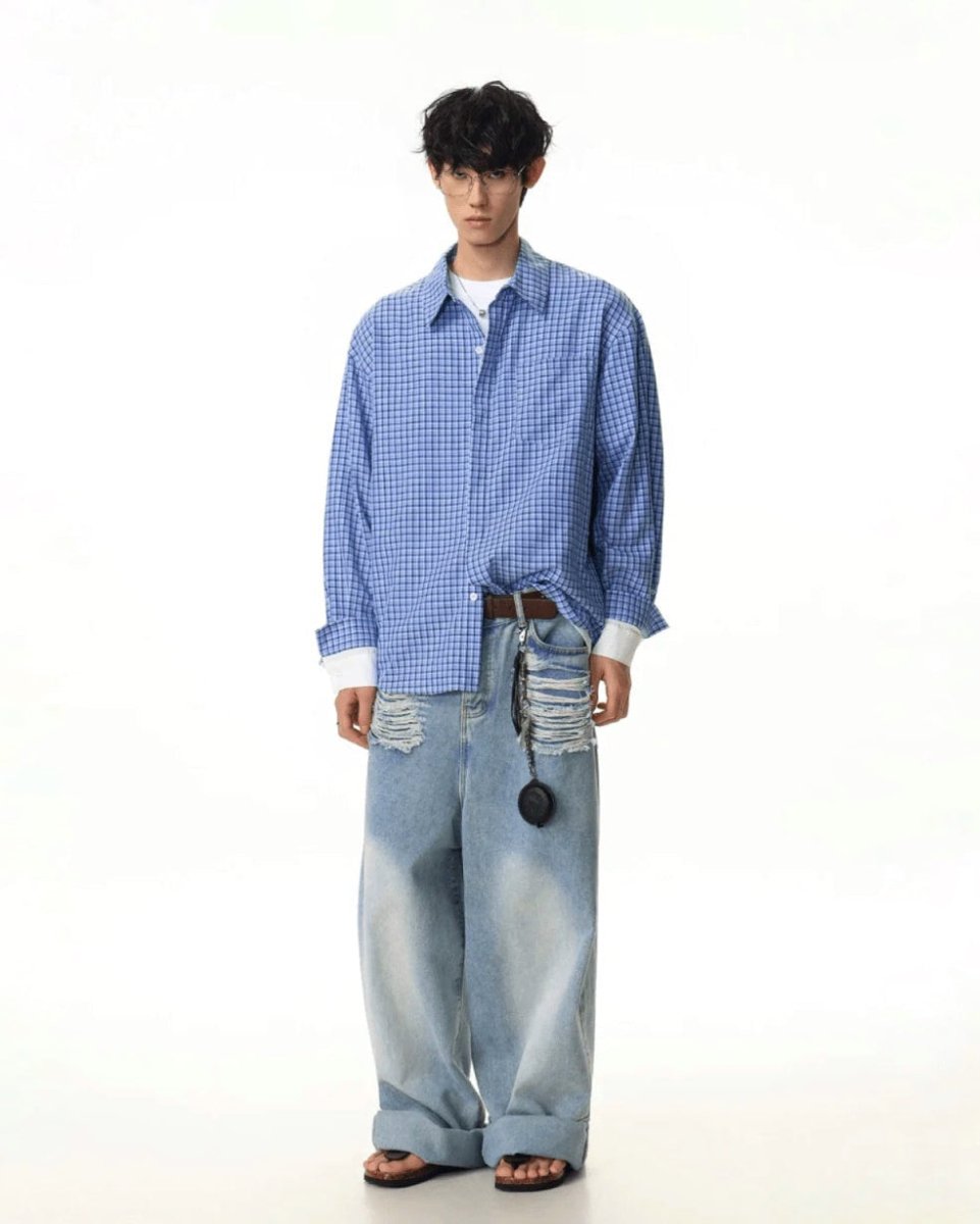 Checkered Shirt - Revivo Avenue