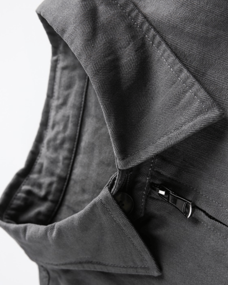 Clean Cut Cotton Jacket - Revivo Avenue