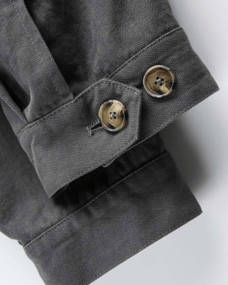 Clean Cut Cotton Jacket - Revivo Avenue