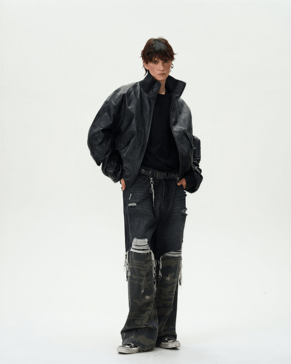 Eden - Roc Faux Leather Jacket - Revivo Avenue