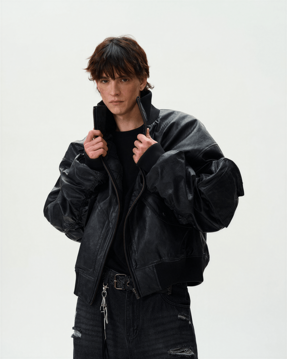 Eden - Roc Faux Leather Jacket - Revivo Avenue