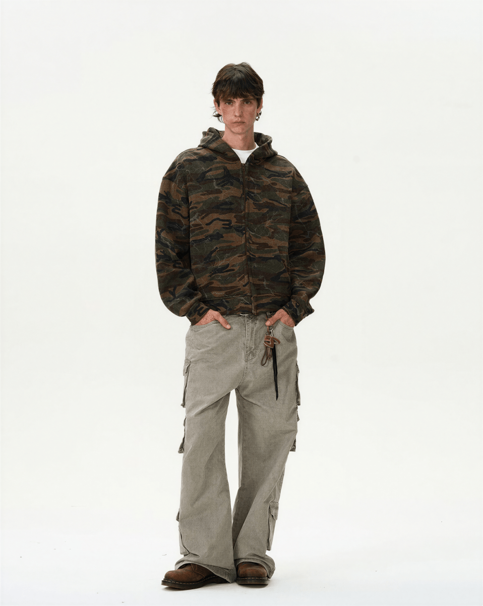 Faubourg Camo Hoodie - Revivo Avenue