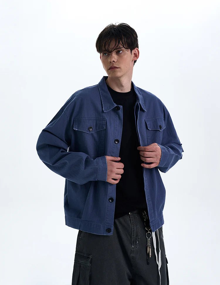 Heavy Cotton Overshirt - Revivo Avenue