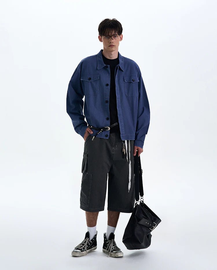 Heavy Cotton Overshirt - Revivo Avenue