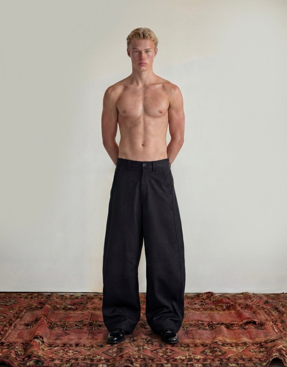 Heavy Dart Knee Pants - Revivo Avenue