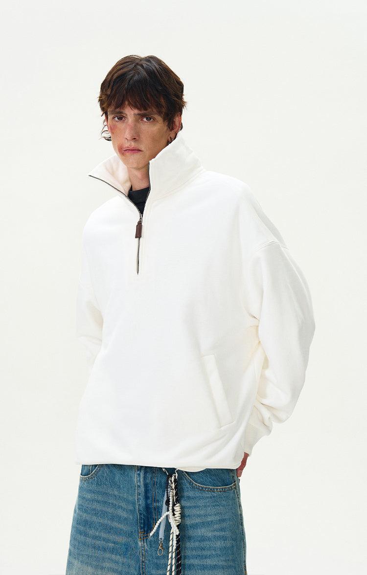 Le Scribe Half - Zip Sweatshirt - Revivo Avenue