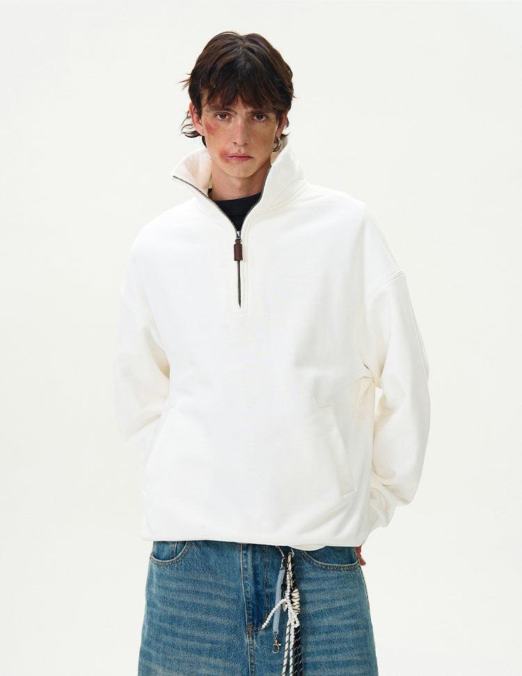 Le Scribe Half - Zip Sweatshirt - Revivo Avenue