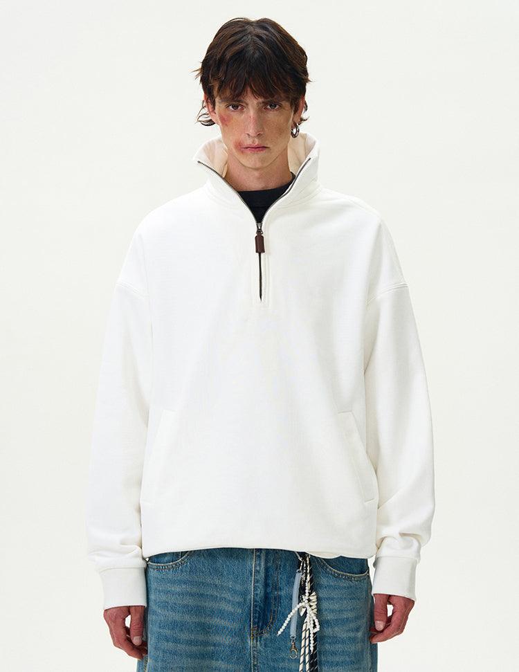 Le Scribe Half - Zip Sweatshirt - Revivo Avenue