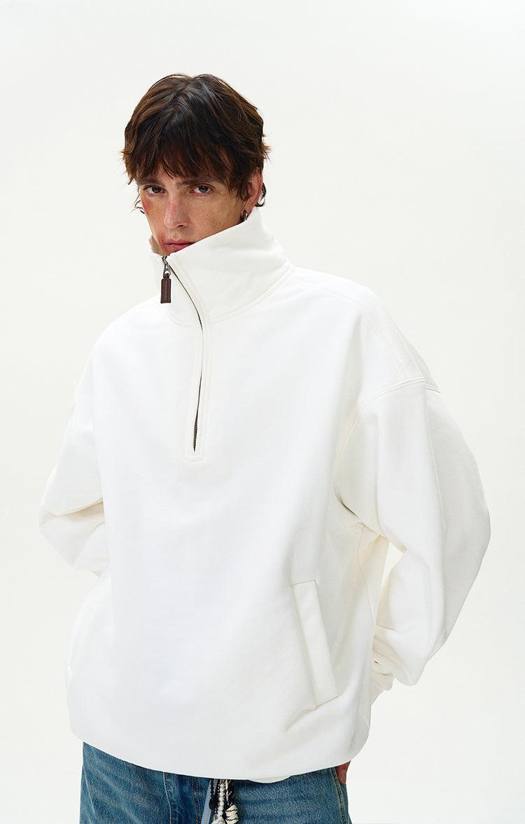 Le Scribe Half - Zip Sweatshirt - Revivo Avenue