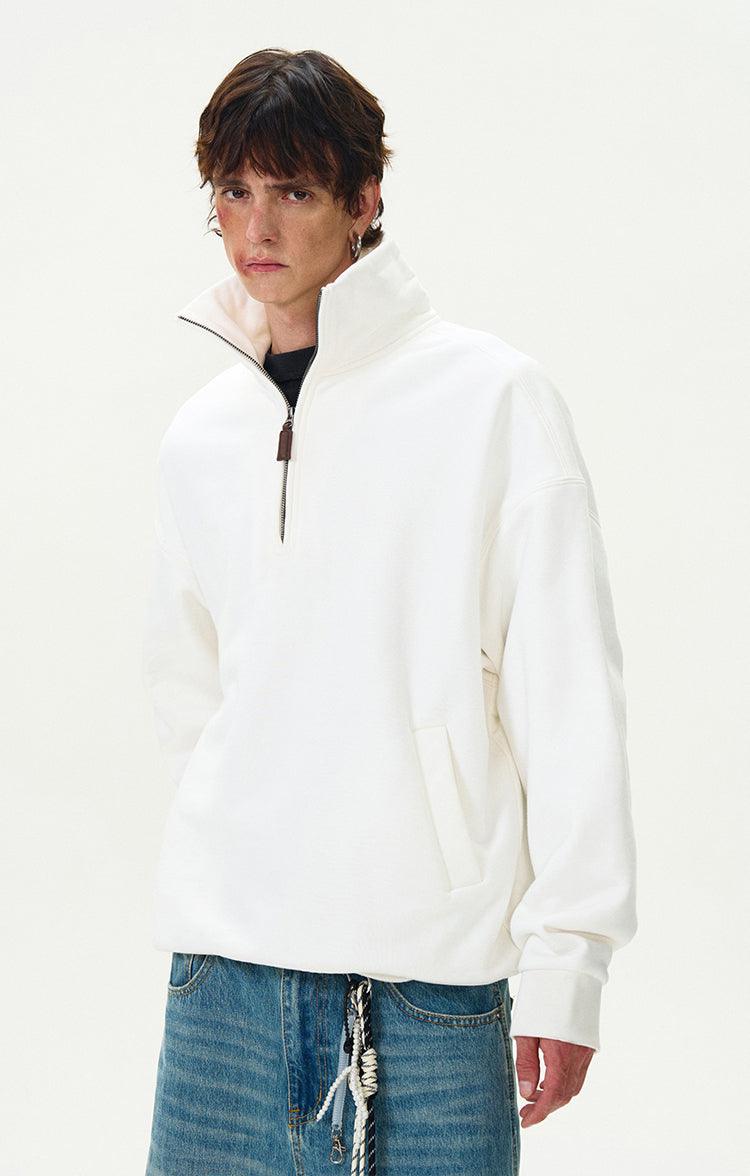 Le Scribe Half - Zip Sweatshirt - Revivo Avenue
