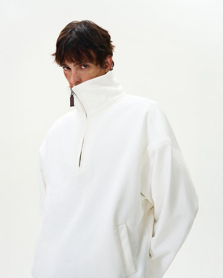 Le Scribe Half - Zip Sweatshirt - Revivo Avenue