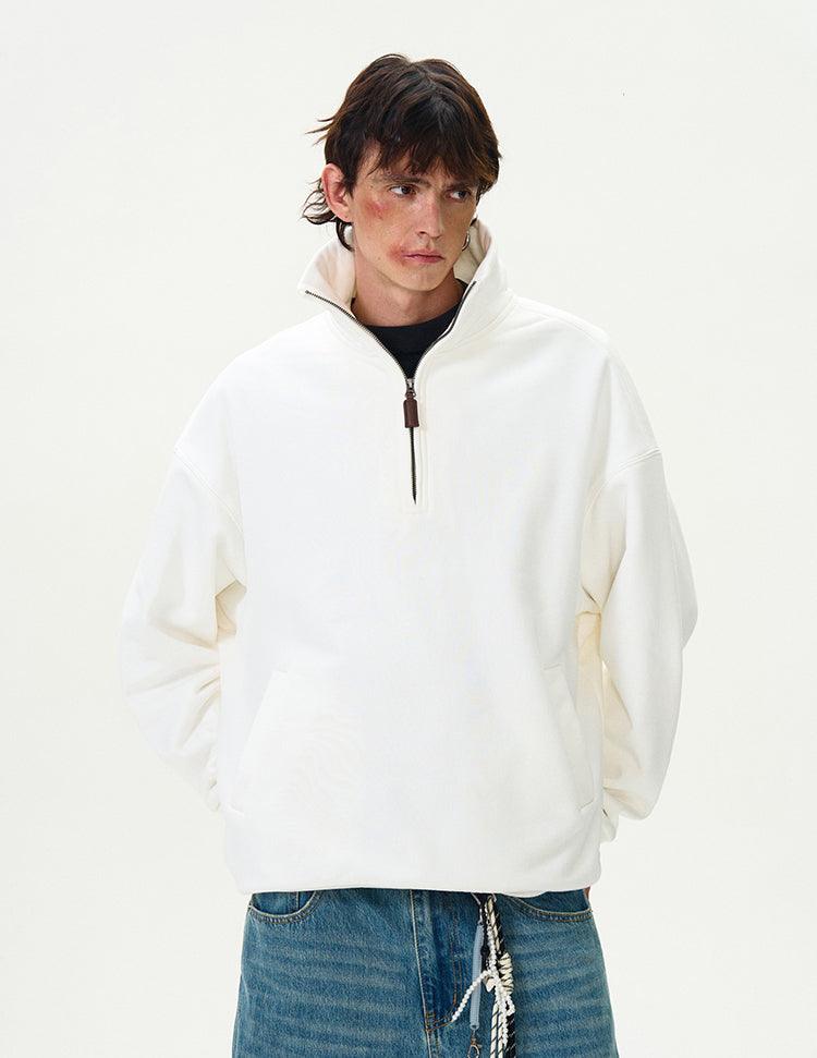 Le Scribe Half - Zip Sweatshirt - Revivo Avenue