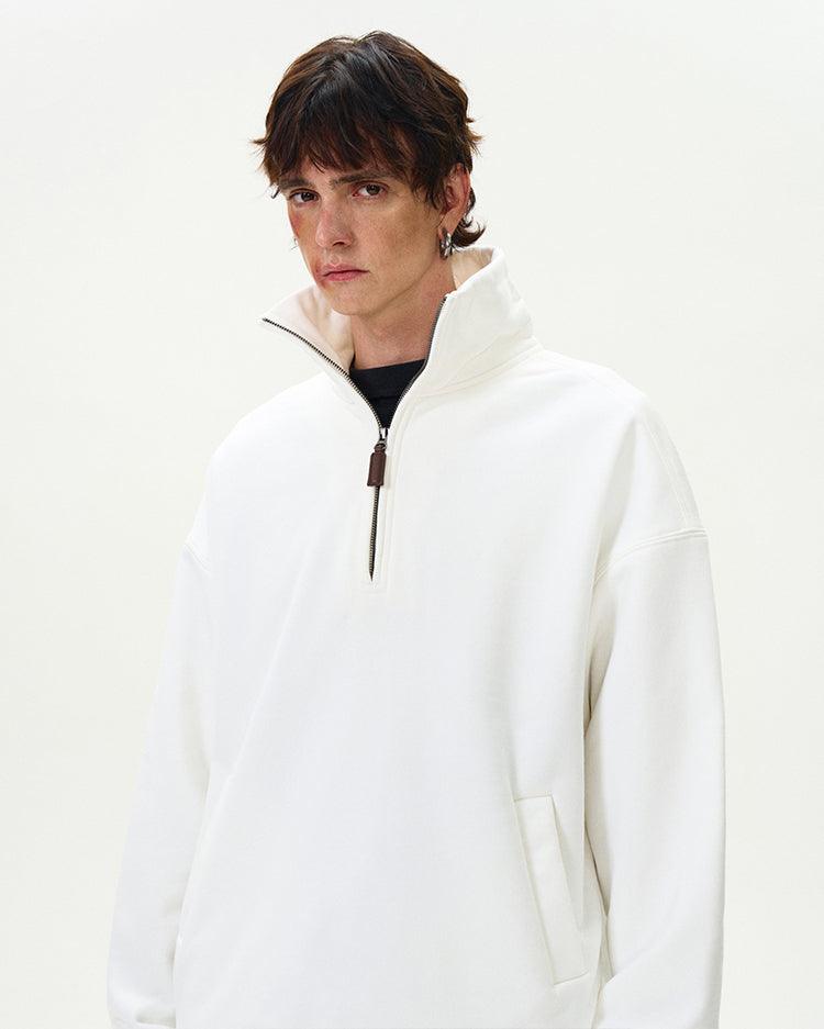 Le Scribe Half - Zip Sweatshirt - Revivo Avenue