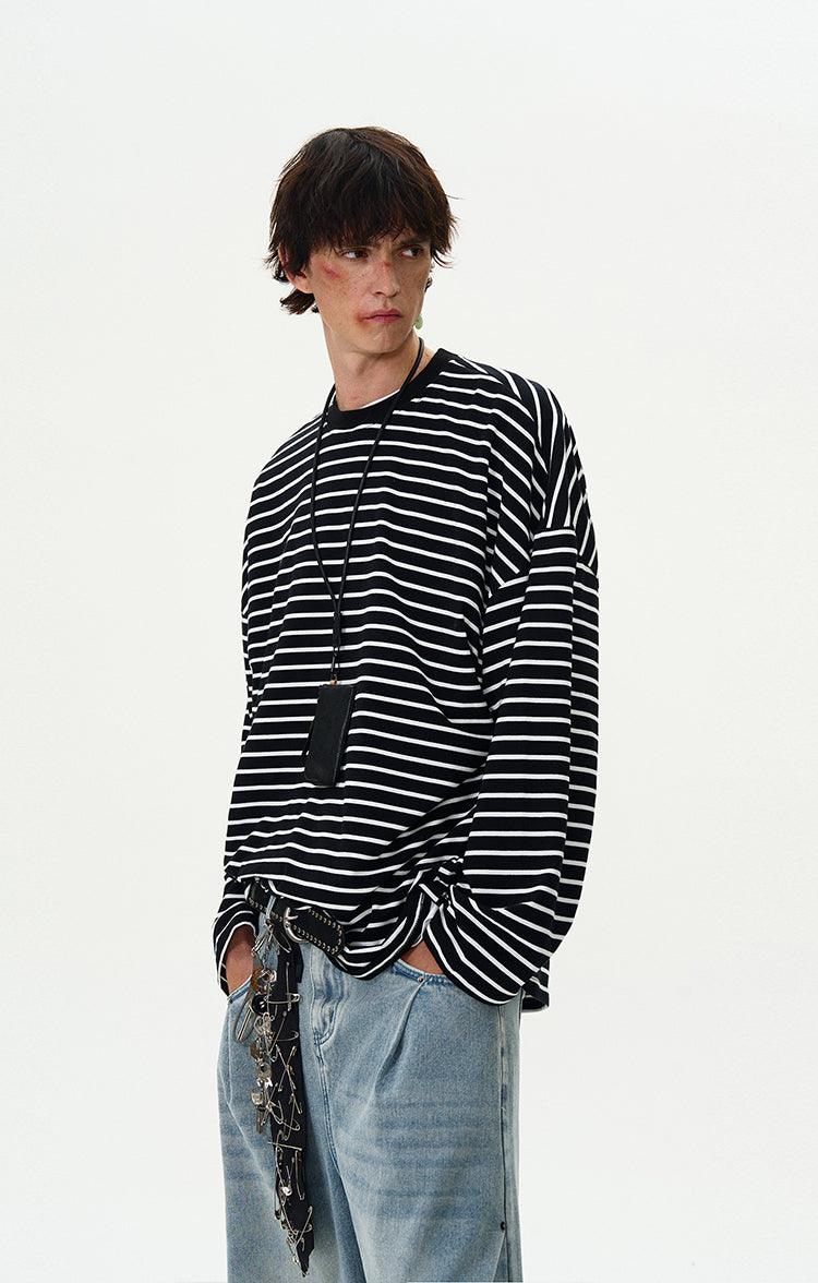 Marinière Striped Long - Sleeve - Revivo Avenue