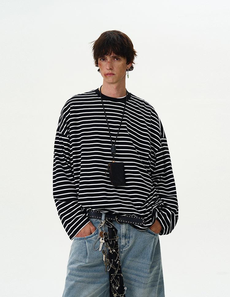 Marinière Striped Long - Sleeve - Revivo Avenue