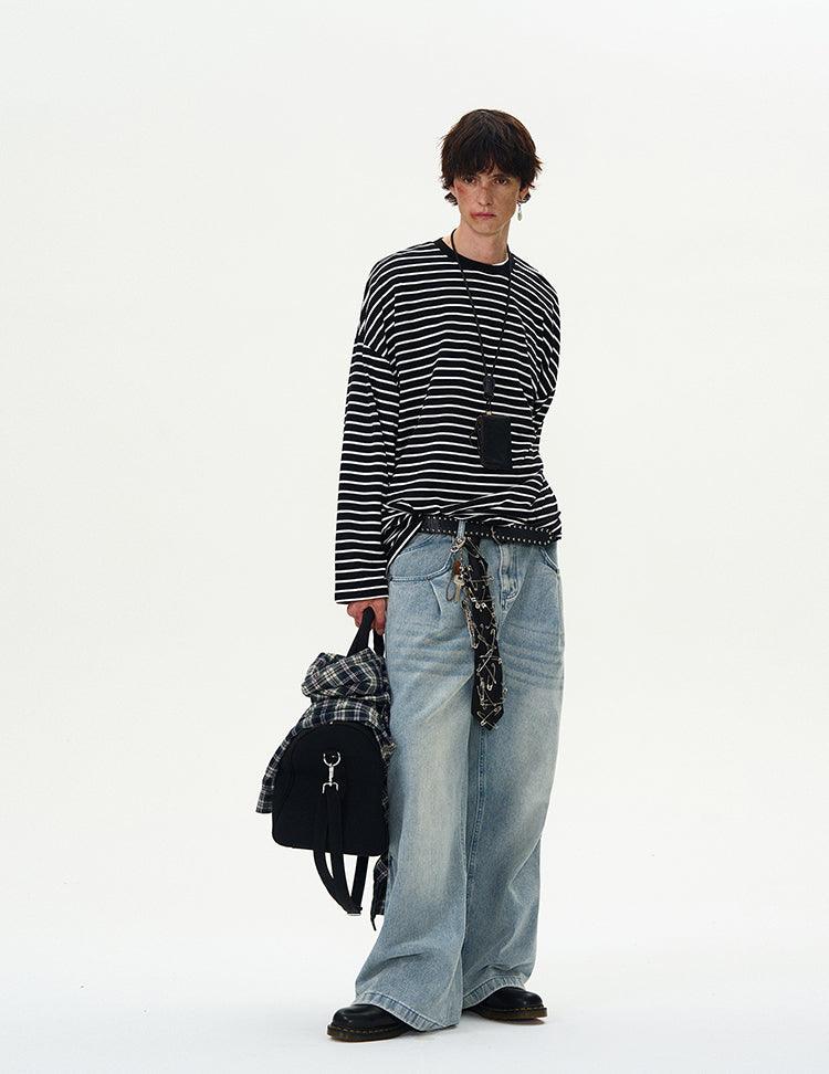 Marinière Striped Long - Sleeve - Revivo Avenue