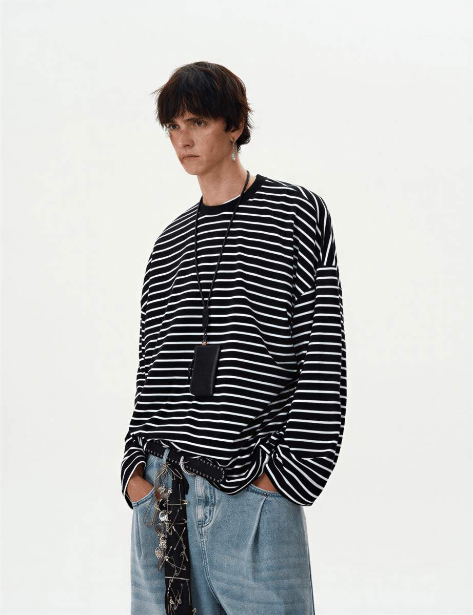 Marinière Striped Long - Sleeve - Revivo Avenue