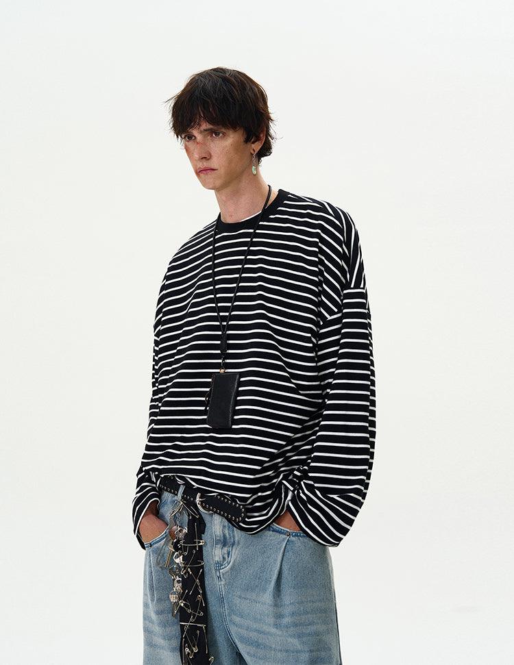 Marinière Striped Long - Sleeve - Revivo Avenue