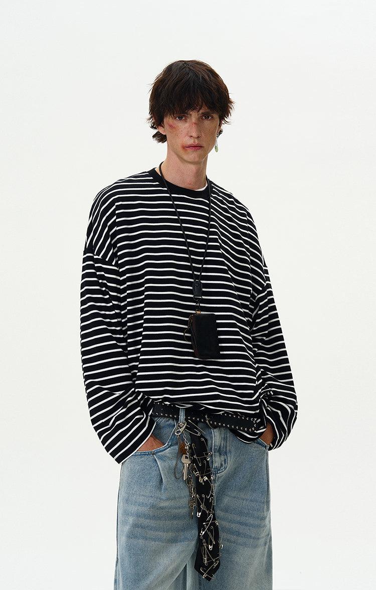 Marinière Striped Long - Sleeve - Revivo Avenue