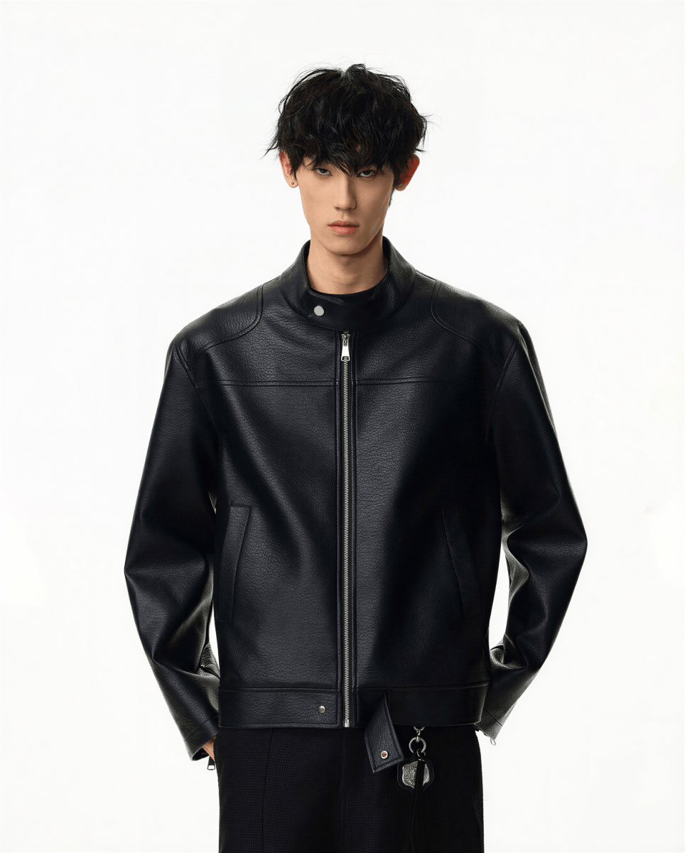 Nightshade Faux Leather Jacket - Revivo Avenue