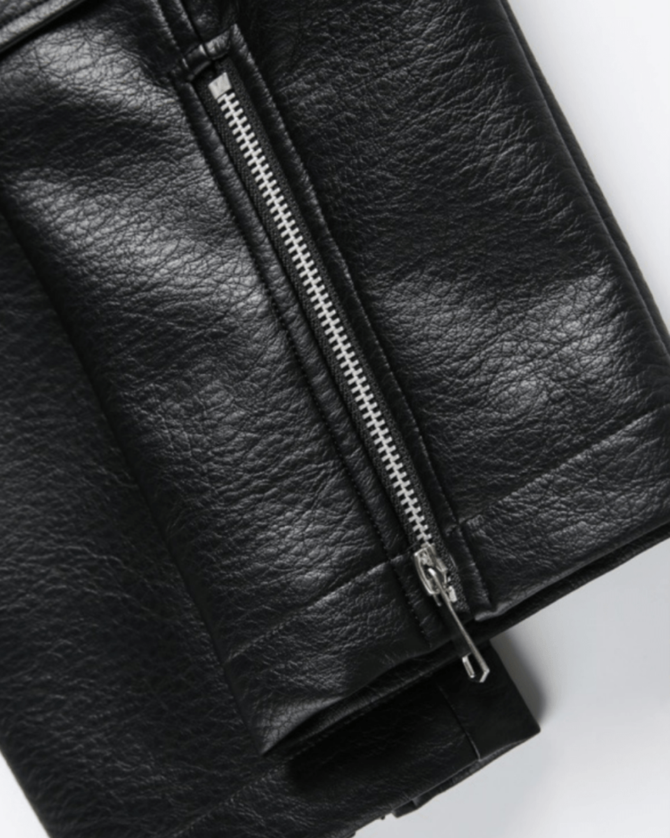 Nightshade Faux Leather Jacket - Revivo Avenue