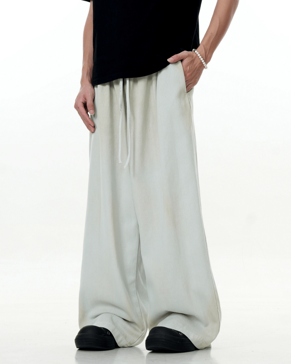 Oslo Drawstring Wide Pants - Revivo Avenue