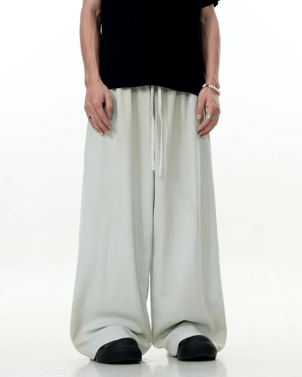 Oslo Drawstring Wide Pants - Revivo Avenue