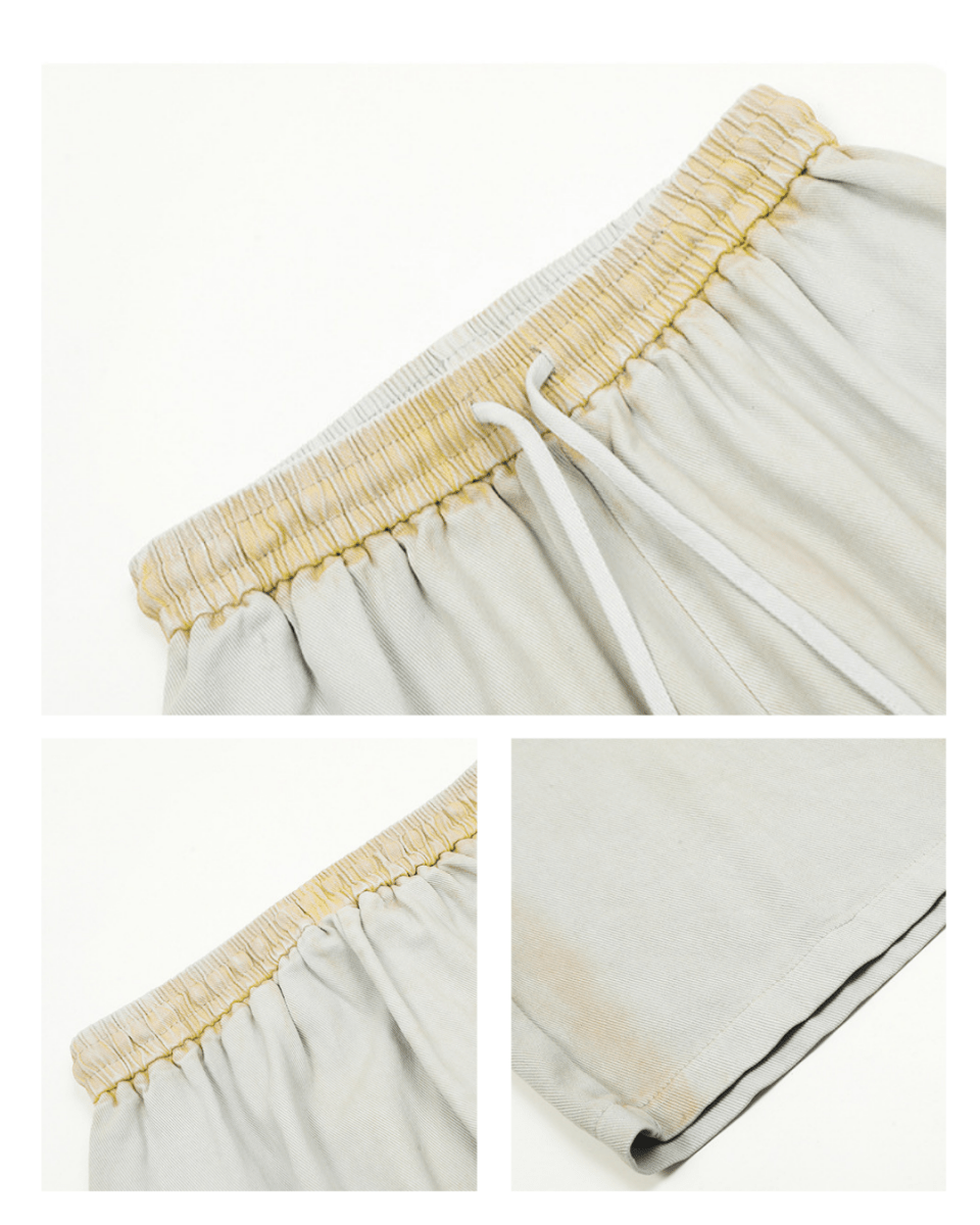 Oslo Drawstring Wide Pants - Revivo Avenue