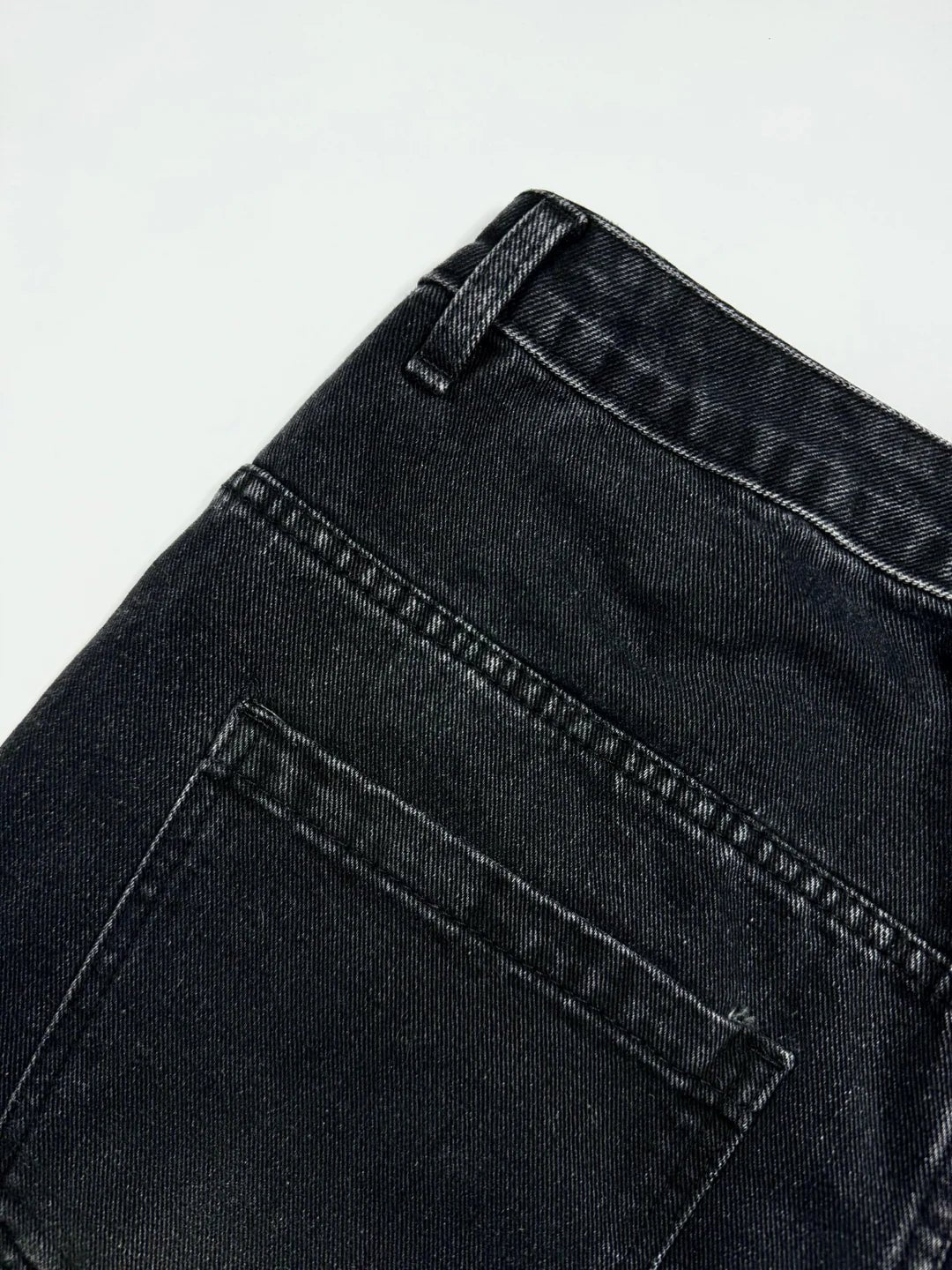 Ravage Distressed Black Jorts - Revivo Avenue
