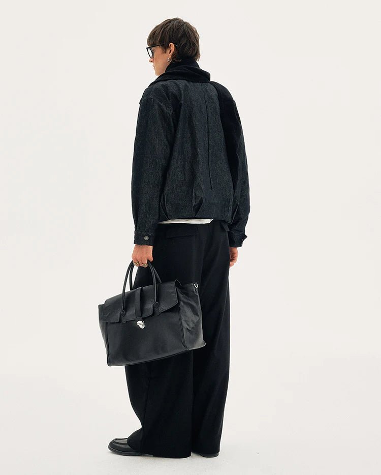 Raw Belted Jacket - Revivo Avenue