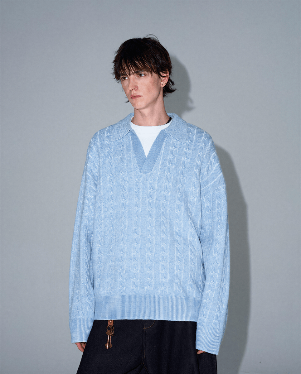 Riviera Cable Knit - Revivo Avenue