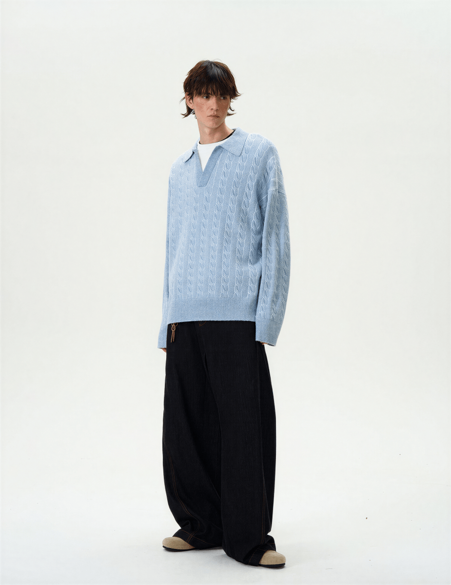 Riviera Cable Knit - Revivo Avenue