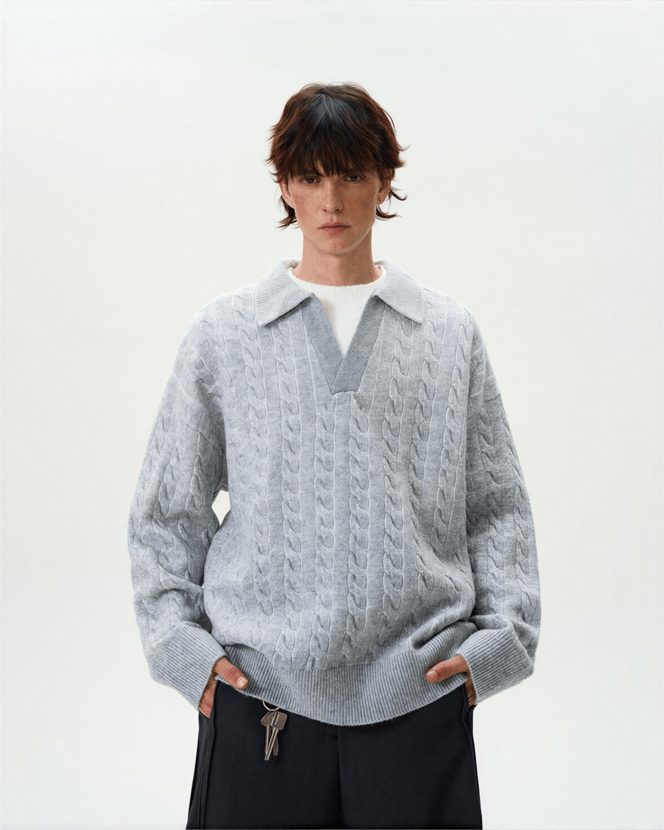 Riviera Cable Knit - Revivo Avenue
