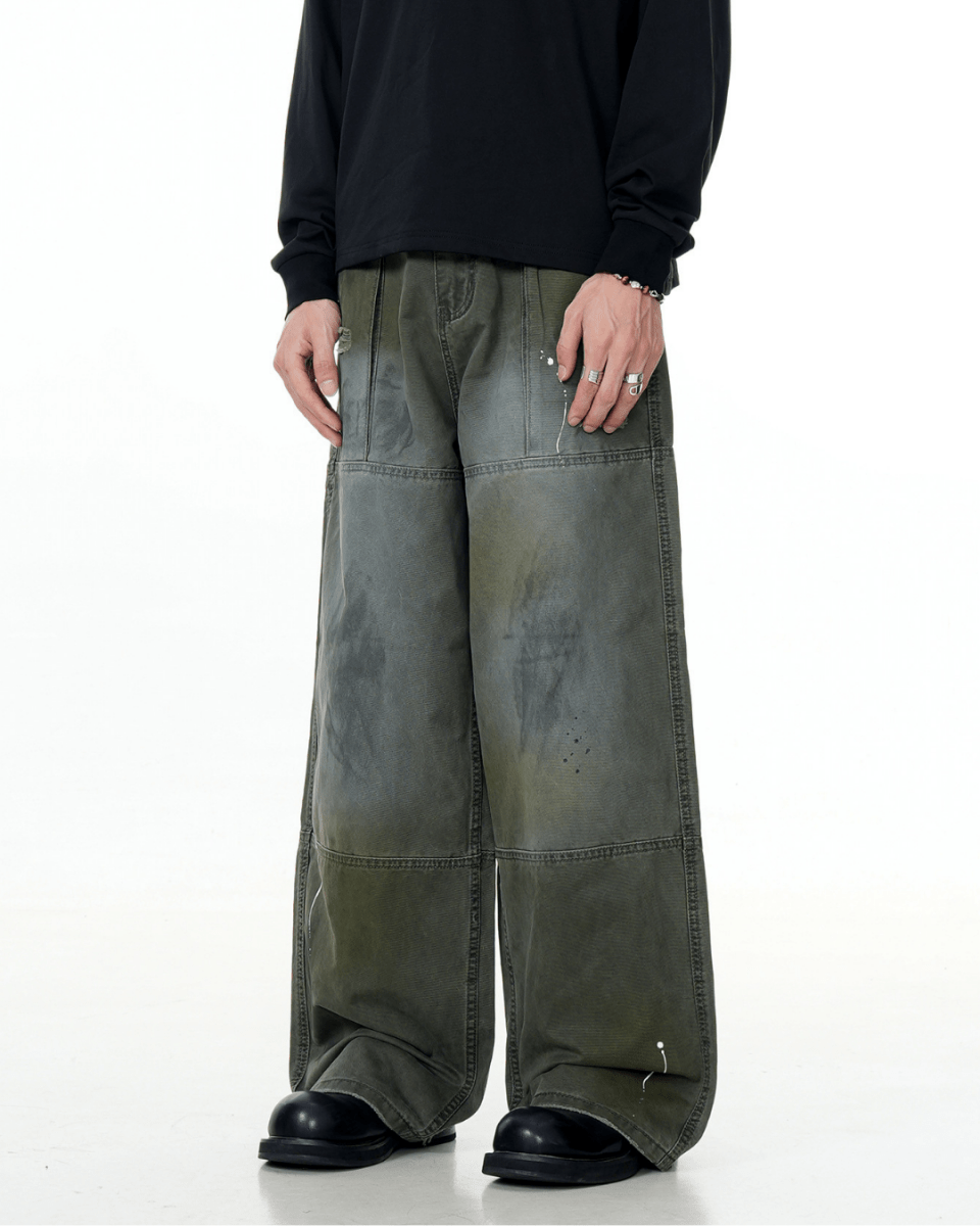 Rotterdam Patina Wide Jeans - Revivo Avenue