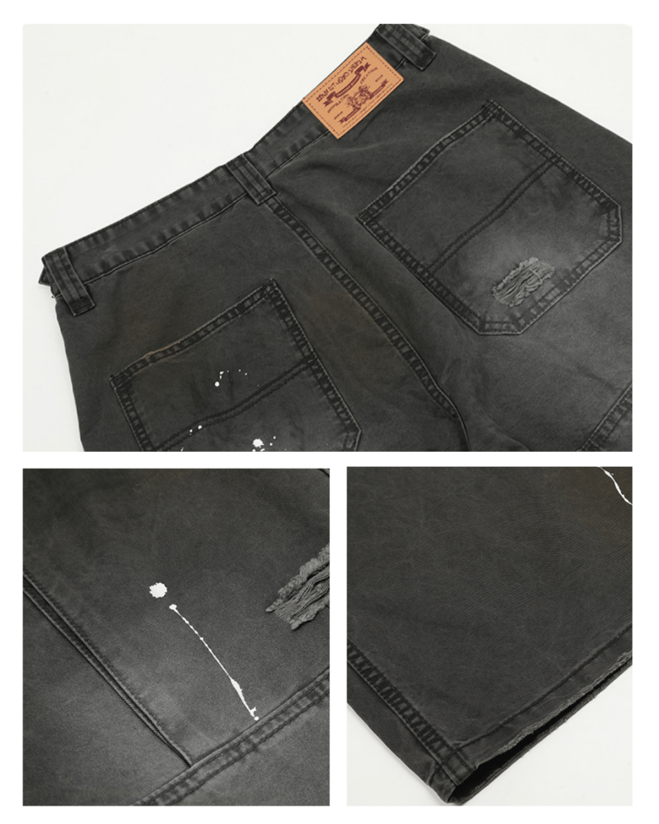 Rotterdam Patina Wide Jeans - Revivo Avenue