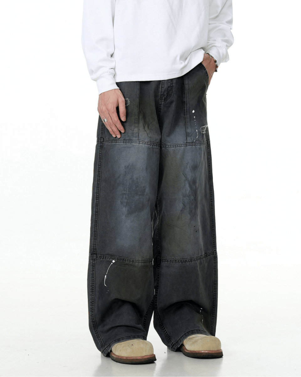 Rotterdam Patina Wide Jeans - Revivo Avenue