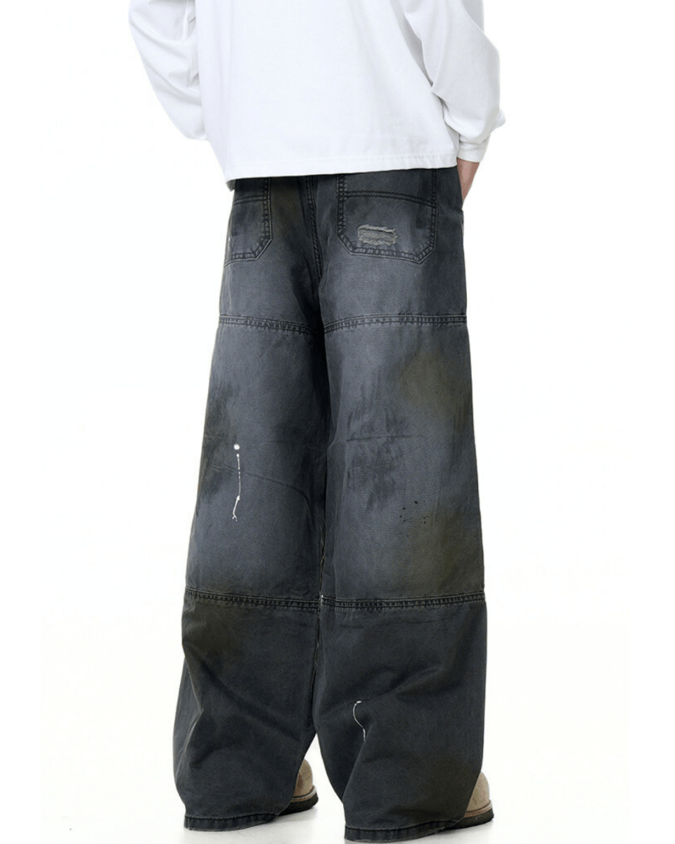 Rotterdam Patina Wide Jeans - Revivo Avenue