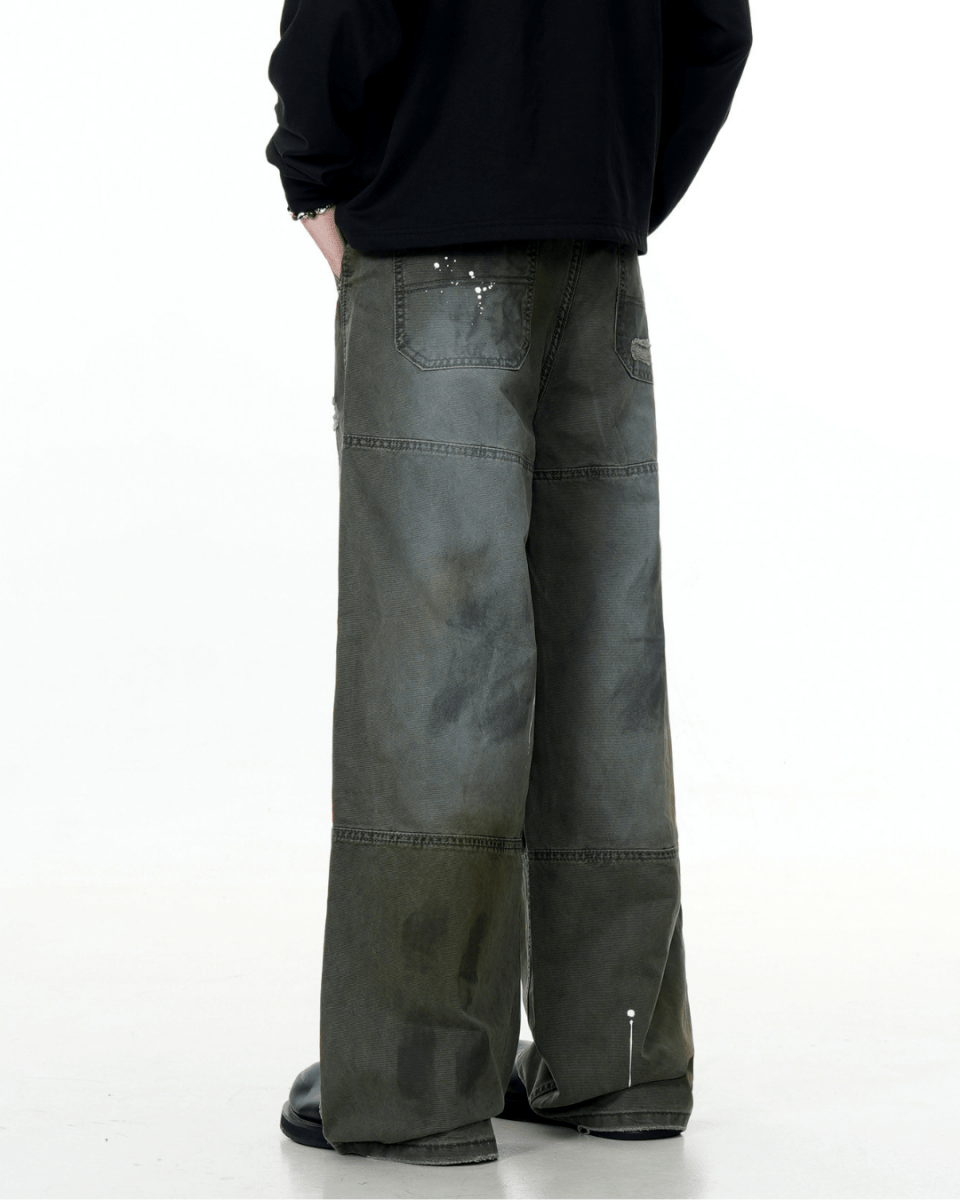 Rotterdam Patina Wide Jeans - Revivo Avenue