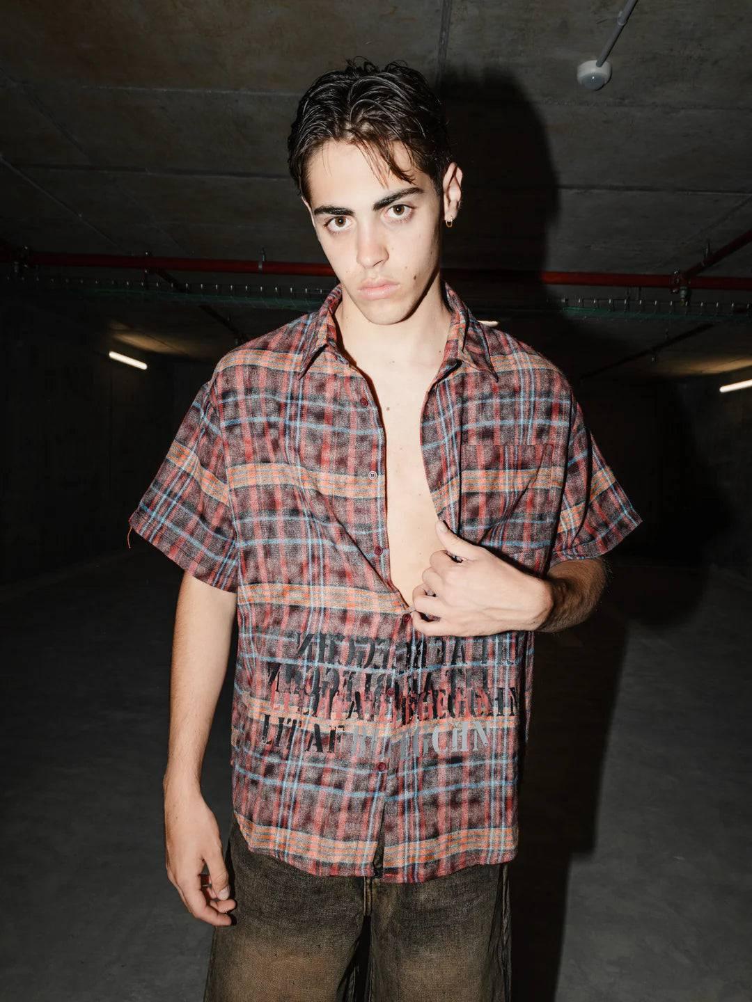 Rust & Mist Shirt - Revivo Avenue