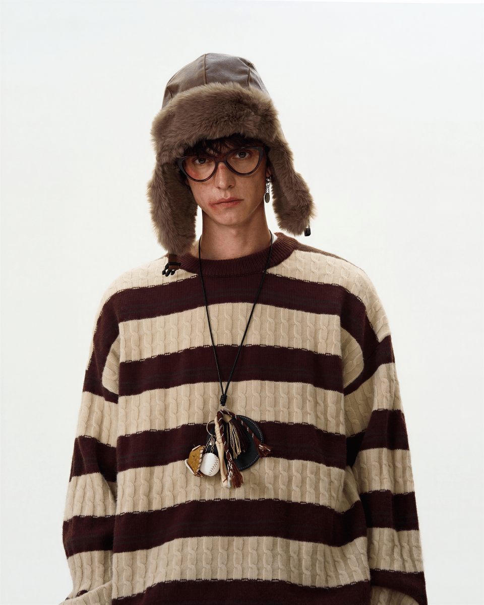 Saint - Antoine Stripe Sweater - Revivo Avenue