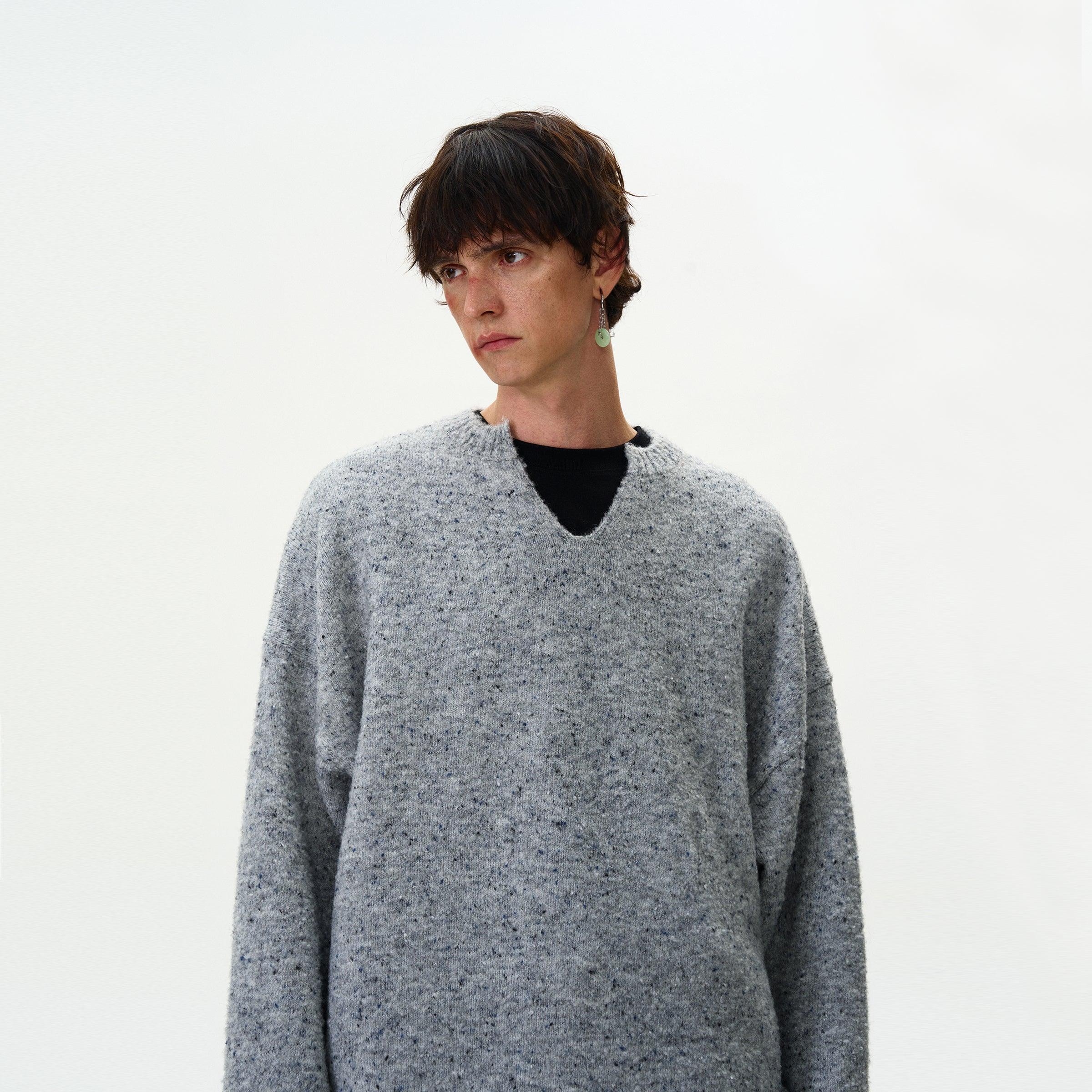 Saint - Michel Oversized Sweater - Revivo Avenue